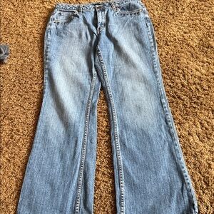 a.n.a Classic Blue Wide Leg Jeans